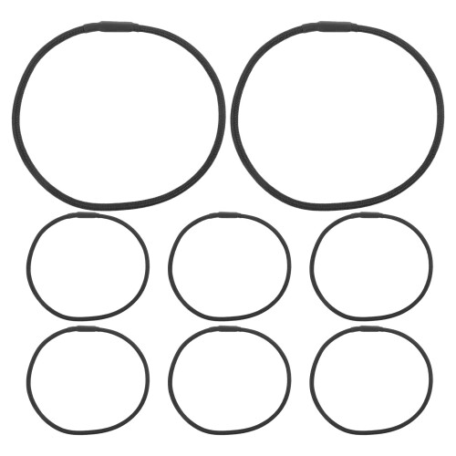 8Pcs Noise-Reducing Mic Shockproof Rubber Bands for Recording