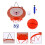 Set Pallacanestro Sospeso Con Mini Pallone Per 4