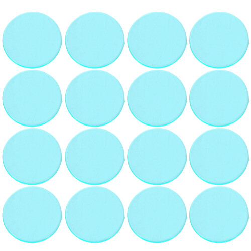 20 Pièces Transparent Compteurs Jetons Plastique