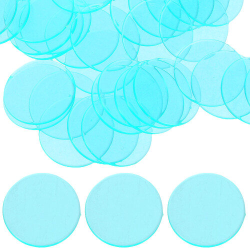 20 Pièces Transparent Compteurs Jetons Plastique 2