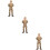 3 Pièces Figurine Soldat Pour Bac À Sable Décoration 11