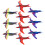 48 Unidades Brinquedo De Avião De Espuma 1
