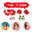 6 Piezas En 1 Set Hawaiian Artificiales 9