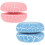 2Pcs Crack Pattern Wooden Yo Yo Toy For Early Education 8