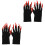 2 Paires De Pour Costume De Halloween 5