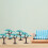 6 Miniaturas De Paisagem Com Árvore De Para De 9