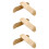 6 Unidades De Mini Pranchas De Para Skateboard Fingerboard 10