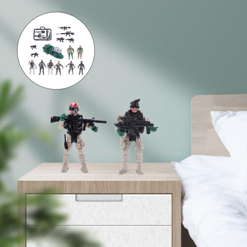 1 Set 9 E Veicoli Militari Giocattoli Bambini 2