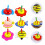 6 Unidades Brinquedo Cartonada 4