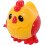 3Pc Novel Wind-Up Yellow Chick Clockwork Toy For Kids Playing 3