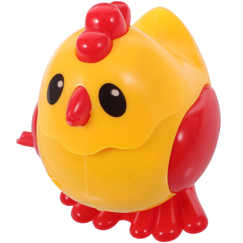 3Pc Novel Wind-Up Yellow Chick Clockwork Toy For Kids Playing 2