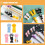 18 Pièces Embouts Pour Crayon En Forme De Patte De Chat Transparent 6