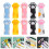 18 Pièces Embouts Pour Crayon En Forme De Patte De Chat Transparent 9