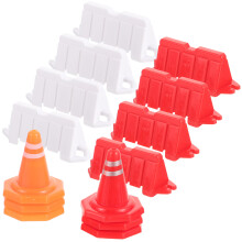 40 Sztuk Miniaturowe Znaki Drogowe Ostrzegawcze Zestaw Do Gry