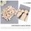 55 Unidades De Bonecas De Para Pintura Diy 7