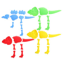 4 Zestawy Form Do Plastikowych Zabawek Dinozaurów Na Plażę