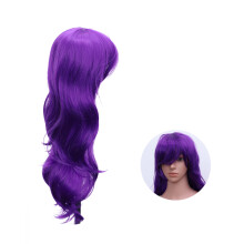 1 Pezzo Riccia Viola Per Cosplay E Spettacoli