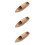 3Pcs Natural Artesanato Decoração 10