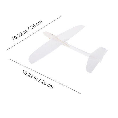 De Avião Espuma Branca Pintável Para Exterior 2