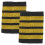 One Pair Professional Pilot Epaulets Shoulder Boards For Cosplay 1