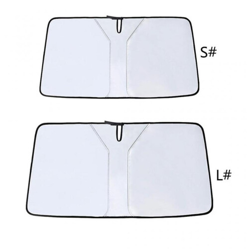 Front Window Umbrella Sunshade Cover Windshield Heat Sun Visor Foldable Parasol 2