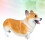 1 Simulado Welsh Corgi Brinquedo Plástico 10