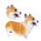 1 Simulado Welsh Corgi Brinquedo Plástico 4