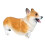 1 Simulado Welsh Corgi Brinquedo Plástico 9