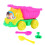 4Pcs Brinquedo Plástico Carro Praia Caminhão Resistente Queda 5