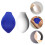 4Pcs Men’s Bulge Cups Underwear Pads Soft Polyester Material 9