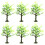 6 Pezzi Albero Da Tavolo Sabbia In Per Mini 7