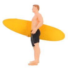 Realistyczna Figurka Chłopiec Surfer 1:64 Dla Dzieci I Kolekcjonerska