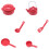 1 Set Miniature Réduit Cuisine Cuisson 2