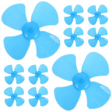 20 Unidades Lâminas Ventoinha 60Mm 4 Pás 1,5Mm Plástico Para DIY