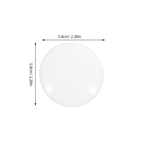 15Pièces Cabochons Ronds Verre Pour Projets Créatifs 1