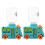 2 Pièces Mini Distributeur Bus Scolaire Jouet Éducatif 3