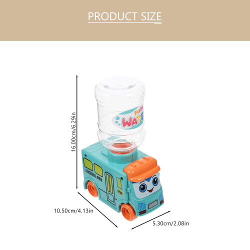 2 Pièces Mini Distributeur Bus Scolaire Jouet Éducatif 1