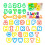 Kit De 41 Peças Para Massa De Com Letras E Coloridos 8