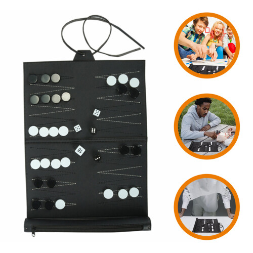 Set Backgammon Board Game Portable Chess Toy for Kids Table Play 1