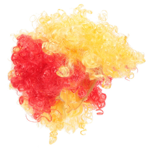 Cabelo Resistente Desgaste Palhaço Carnaval Peruca País