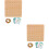 2 Conjuntos Geoboard Geométricas Tábua Com 8