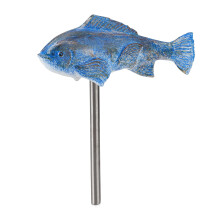 Serenitate simbolică, sculpturi din rășină cu pești Koi, decor, cadou perfect pentru orice ocazie, decor atrăgător care inspiră conversații