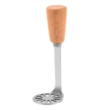 Babyvoedingsstamper van aluminiumlegering, ergonomische antisliphandgreep, vaatwasmachinebestendig, multifunctioneel keukenhulpmiddel voor avocado,