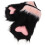 Um Par De Luvas De Pelúcia Sem Para Cosplay De Patas De 7