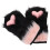 Um Par De Luvas De Pelúcia Sem Para Cosplay De Patas De 6