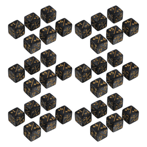 108 Cubes Numériques 1-6 Faces Pour Maths 2