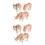 6 Unidades Kit -Cabeça Animal 3D Educativos 6
