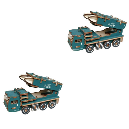 2Pcs 3D -Cabeça De Lançador Para Montagem 2