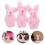 3 Pièces Statue De Miniature En Peluche Pour Micro Paysagisme 10