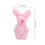 3 Pièces Statue De Miniature En Peluche Pour Micro Paysagisme 2